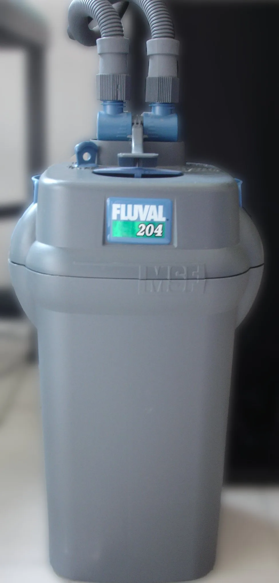 Material de acuario preparado para un traslado